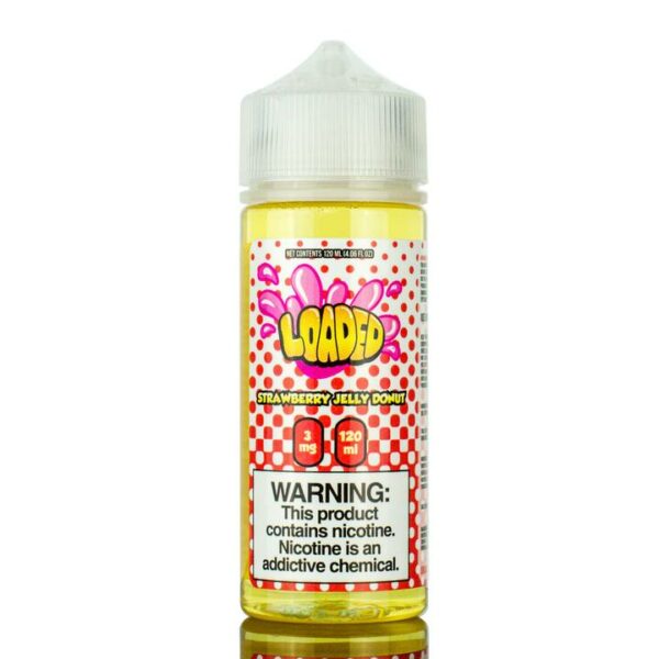 STRAWBERRY JELLY DONUT BY LOADED – 120ML