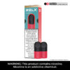 RELX Infinity PRO pods - Fresh Red / Nicotine level: 18 mg/ml