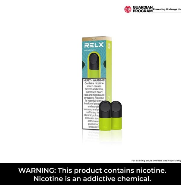 RELX Infinity PRO pods - Golden Slice / Nicotine level: 18 mg/ml