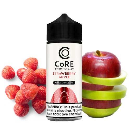 CORE BY DINNER LADY ELIQUID - STRAWBERRY APPLE