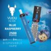 VUDU DISPOSABLE 2500 PUFFS - BLUE RASPBERRY