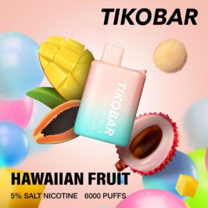 TIKO BAR DISPOSABLE 6000 PUFFS - HAWAIIAN FRUIT