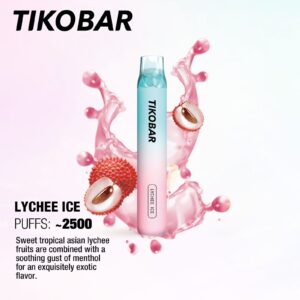 TIKO BAR LUX DISPOSABLE 2500 PUFFS - LYCHEE ICE