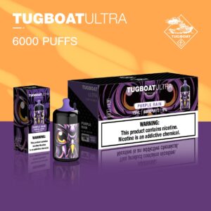 TUGBOAT ULTRA DISPOSABLE 6000 PUFFS - PURPLE RAIN