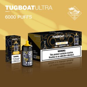 TUGBOAT ULTRA DISPOSABLE 6000 PUFFS - RED ENERGY
