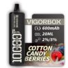 VIGORBOX DISPOSABLE 10K PUFFS - COTTON CANDY BERRIES