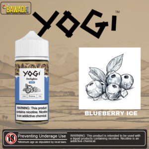 YOGI DELIGHTS E-LIQUID – BLUEBERRY ICE 100ML