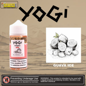 YOGI DELIGHTS E-LIQUID – PINK GUAVA ICE 100ML