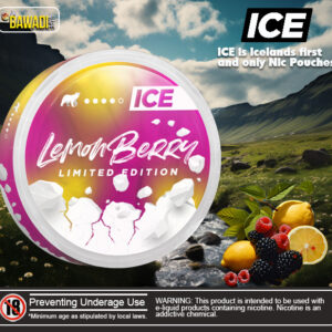 Lemon Berry Ice Nicotine Pouches Bawadi Dubai
