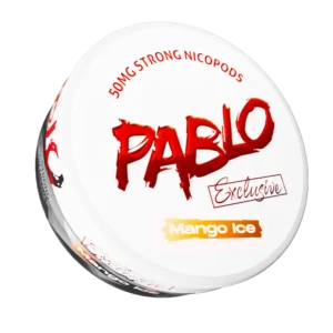 Pablo Nicotine Pouches Exclusive 50mg Mango Ice